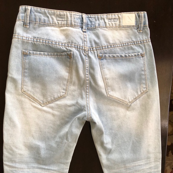 European “Medicine” Light Washed Skinny Jeans - Picture 6 of 8